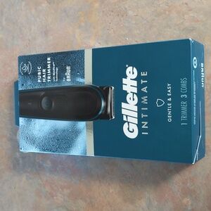 Braun pubic hair trimmer Gillette Intimate